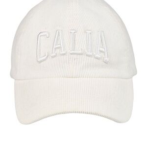 CALIA By Carrie Underwood Women's Anniversary
Corduroy Cap WHITE /Gold NWT